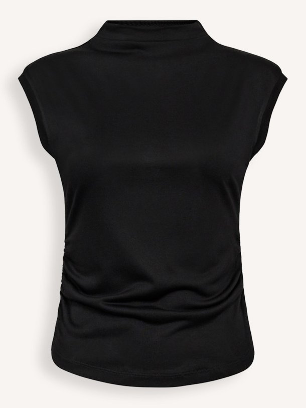Ontdek de Camilla modalmix top van Co'Couture in de kleur zwart bij Orangebag. Op werkdagen voor 21:45 besteld, morgen in huis.