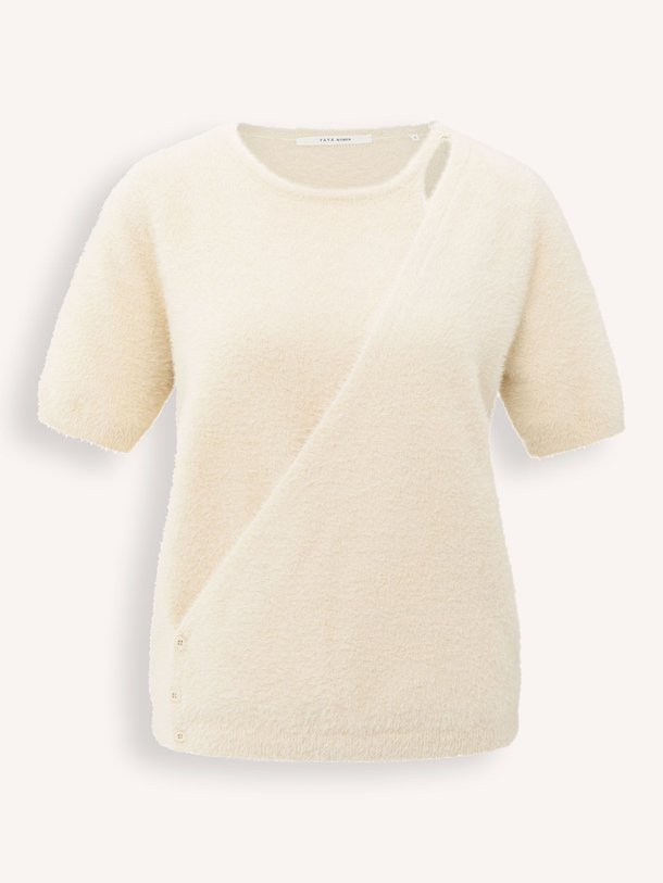 Ontdek de Fijngebreide top van Yaya in de kleur ecru bij Orangebag. Op werkdagen voor 21:45 besteld, morgen in huis.