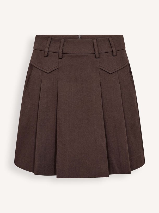 Ontdek de Luna geweven rok van Co'Couture in de kleur donkerbruin bij Orangebag. Op werkdagen voor 21:45 besteld, morgen in huis.