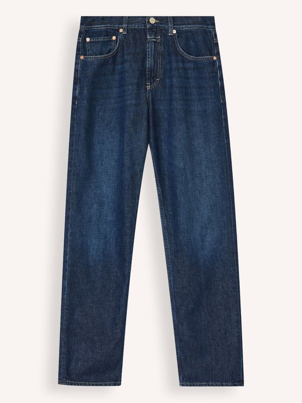 Ontdek de Jonta mid waist straight fit non-stretch jeans van Closed in de kleur donkerblauw bij Orangebag. Op werkdagen voor 21:45 besteld, morgen in huis.