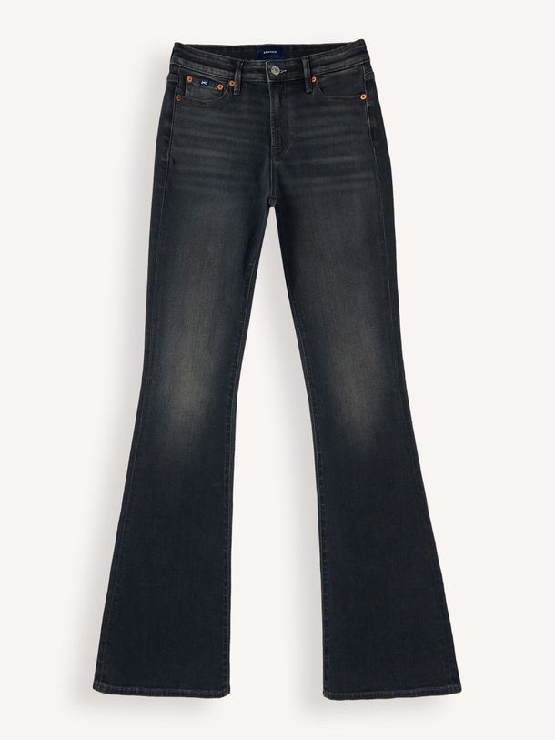 Ontdek de Ami mid waist flared fit jeans van Denham in de kleur donkergrijs bij Orangebag. Op werkdagen voor 21:45 besteld, morgen in huis.