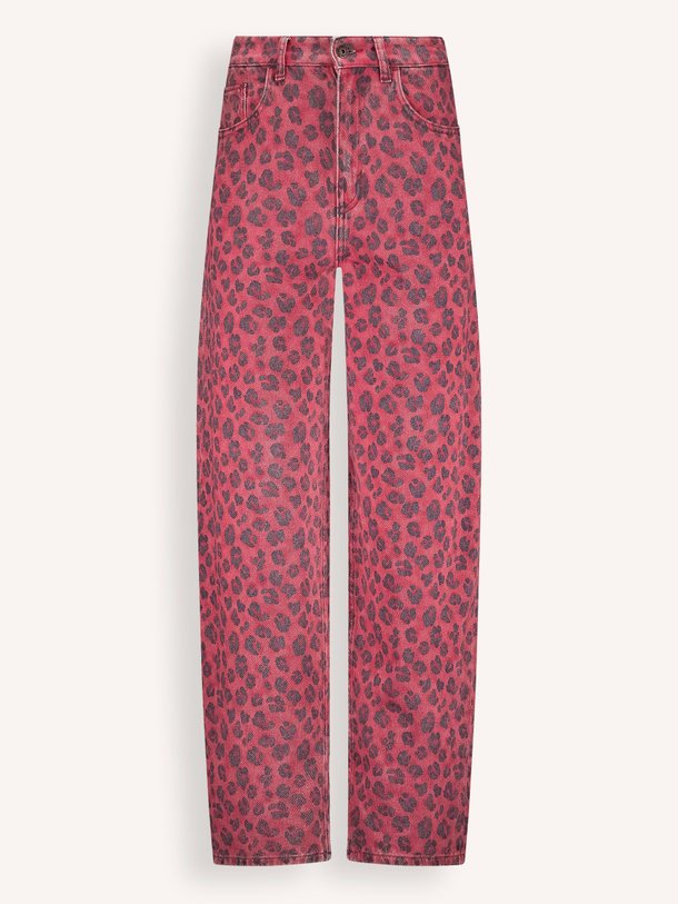 Ontdek de Lew high waist loose fit jeans van By-Bar in de kleur rood bij Orangebag. Op werkdagen voor 21:45 besteld, morgen in huis.