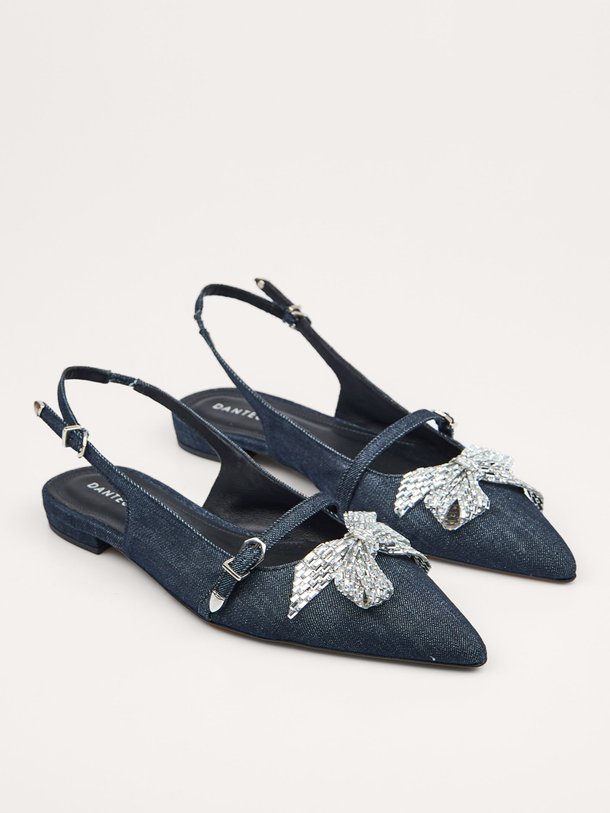 Ontdek de Cinque denim slingbacks van Dante 6 in de kleur donkerblauw bij Orangebag. Op werkdagen voor 21:45 besteld, morgen in huis.