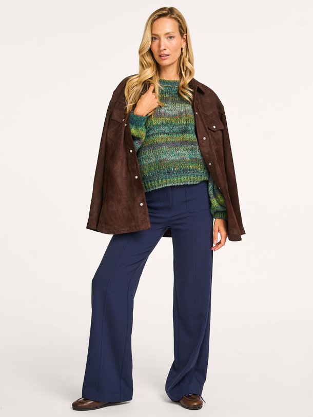 Ontdek de Sean viscosemix broek van La Fee Maraboutee in de kleur donkerblauw bij Orangebag. Op werkdagen voor 21:45 besteld, morgen in huis.