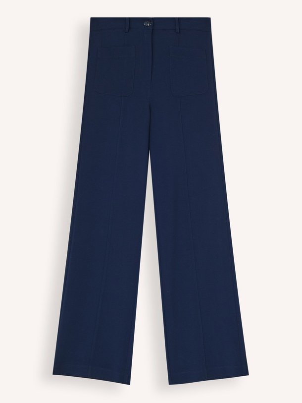Ontdek de Sean viscosemix broek van La Fee Maraboutee in de kleur donkerblauw bij Orangebag. Op werkdagen voor 21:45 besteld, morgen in huis.