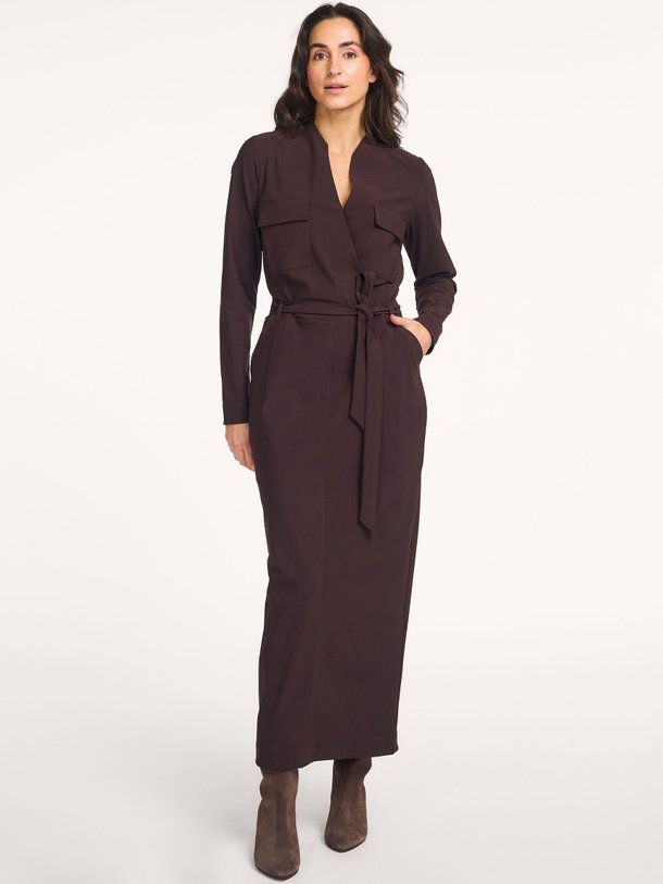 Ontdek de Jette heavy travel jersey maxi jurk van Studio Anneloes in de kleur donkerbruin bij Orangebag. Op werkdagen voor 21:45 besteld, morgen in huis.