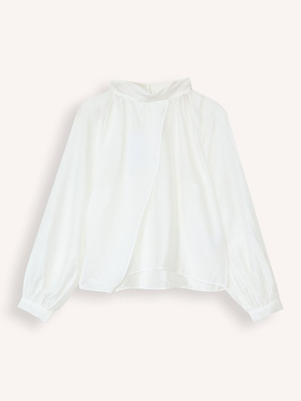 Ontdek de Nahae viscosemix blouse van Iro in de kleur off-white bij Orangebag. Op werkdagen voor 21:45 besteld, morgen in huis.
