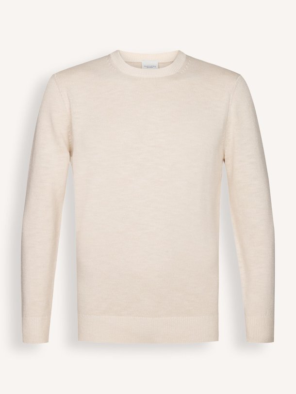 Ontdek de Katoenen trui van Profuomo in de kleur off-white bij Orangebag. Op werkdagen voor 21:45 besteld, morgen in huis.