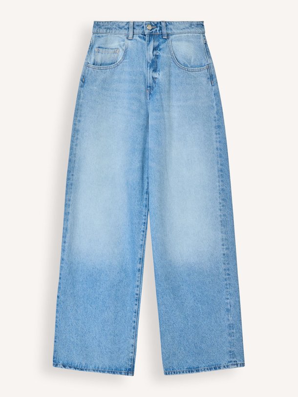 Ontdek de Poppy high waist loose fit non-stretch jeans van Icon Denim in de kleur lichtblauw bij Orangebag. Op werkdagen voor 21:45 besteld, morgen in huis.