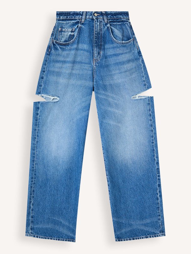 Ontdek de Poppy high waist wide leg jeans van Icon Denim in de kleur blauw bij Orangebag. Op werkdagen voor 21:45 besteld, morgen in huis.