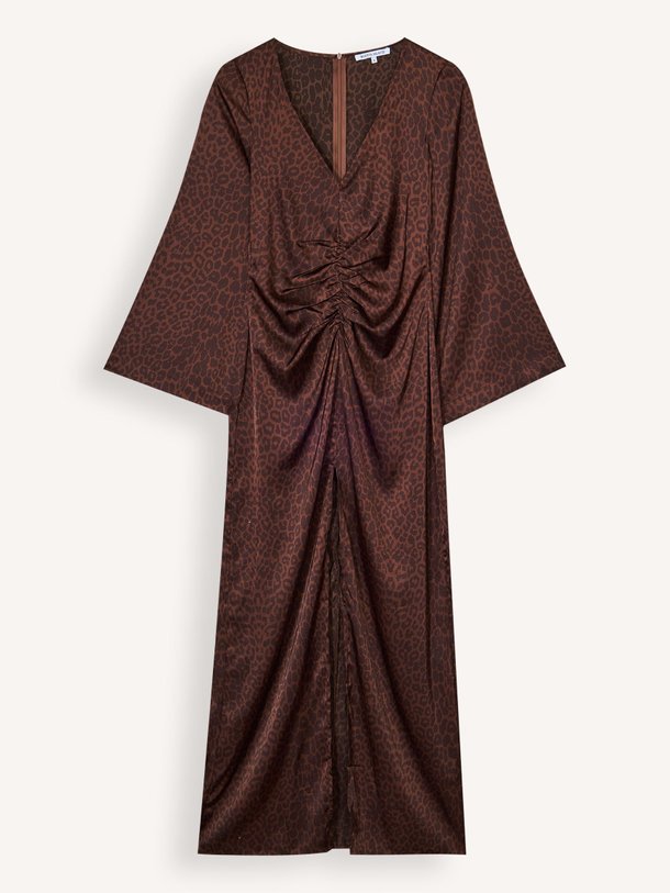 Ontdek de Paloma geweven leopard maxi jurk van Bolina Island in de kleur bruin bij Orangebag. Op werkdagen voor 21:45 besteld, morgen in huis.
