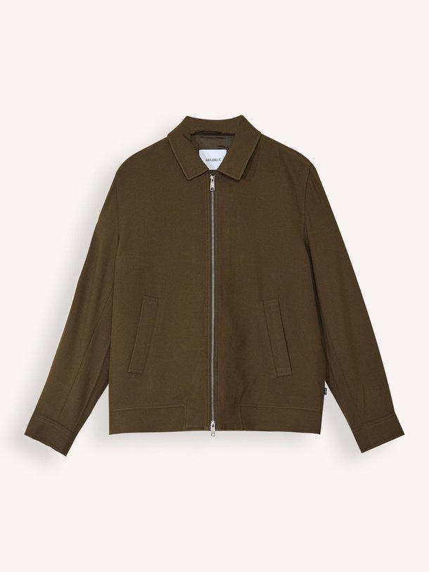 Ontdek de Como viscosemix jack van Les Deux in de kleur olijfgroen bij Orangebag. Op werkdagen voor 21:45 besteld, morgen in huis.