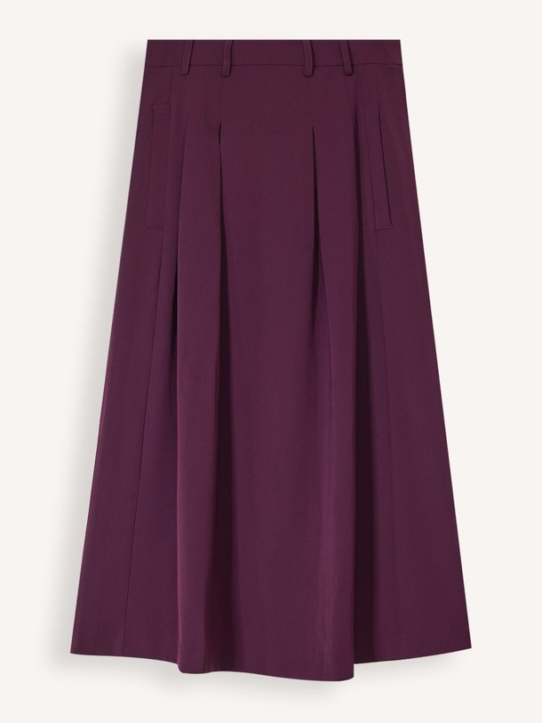 Ontdek de Anya geweven rok van Co'Couture in de kleur bordeauxrood bij Orangebag. Op werkdagen voor 21:45 besteld, morgen in huis.
