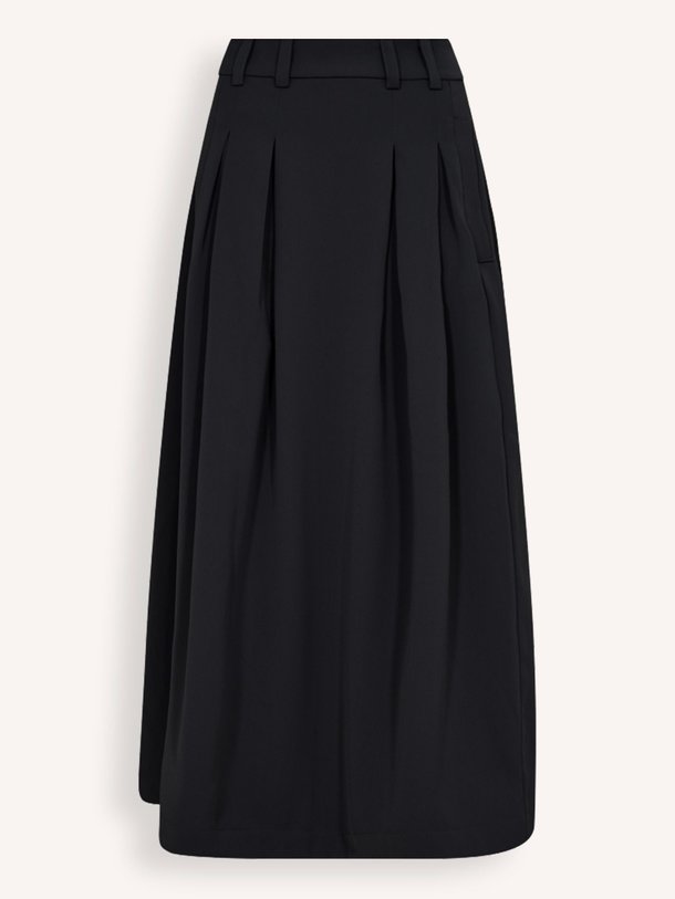 Ontdek de Anya geweven rok van Co'Couture in de kleur zwart bij Orangebag. Op werkdagen voor 21:45 besteld, morgen in huis.