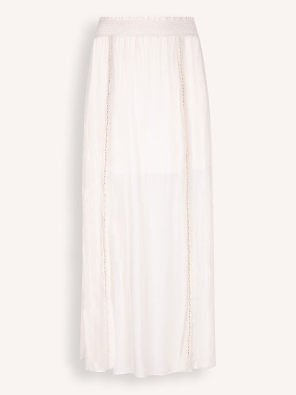 Ontdek de Callahan viscose maxi rok van Dante 6 in de kleur crème bij Orangebag. Op werkdagen voor 21:45 besteld, morgen in huis.