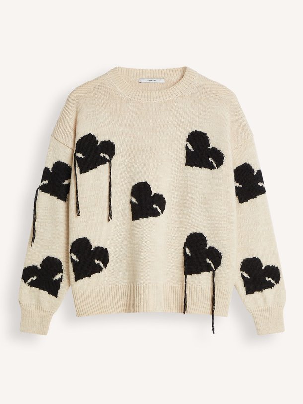 Ontdek de Wolmix trui met dessin van Summum in de kleur beige bij Orangebag. Op werkdagen voor 21:45 besteld, morgen in huis.