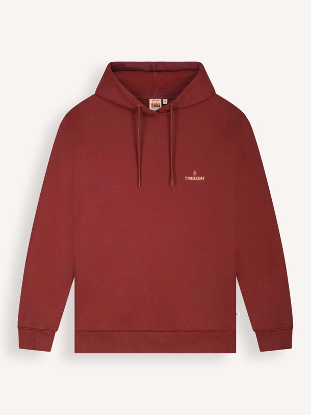 Ontdek de X Poederbaas - Solo katoenmix hoodie met pint van Law of the Sea in de kleur steenrood bij Orangebag. Op werkdagen voor 21:45 besteld, morgen in huis.