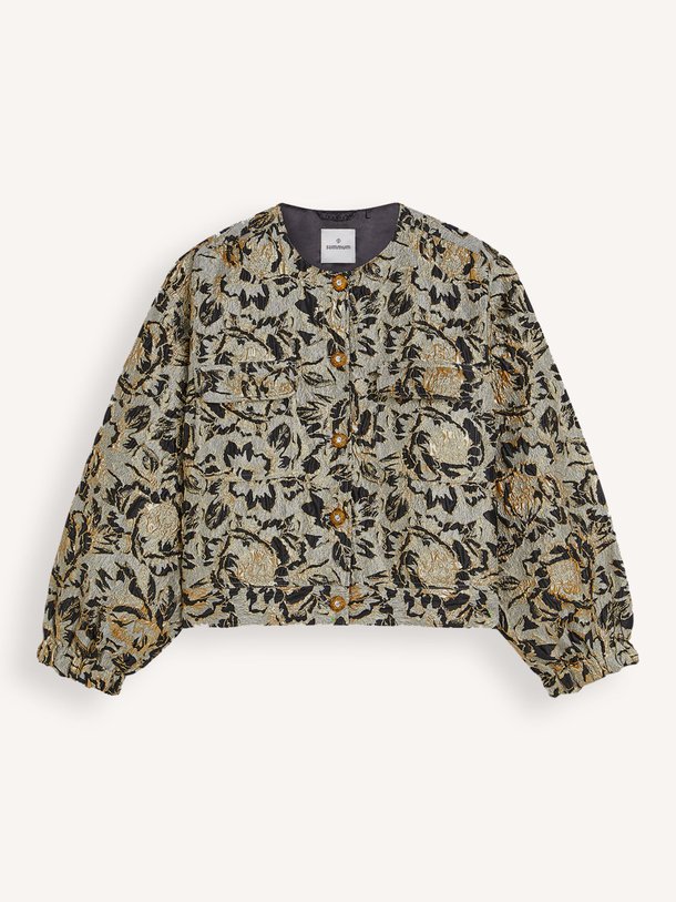 Ontdek de Geweven jacquard jasje van Summum in de kleur zwart bij Orangebag. Op werkdagen voor 21:45 besteld, morgen in huis.
