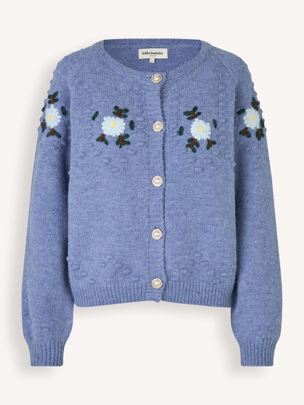 Ontdek de Gracelynn wolmix vest van Lollys Laundry in de kleur blauw bij Orangebag. Op werkdagen voor 21:45 besteld, morgen in huis.