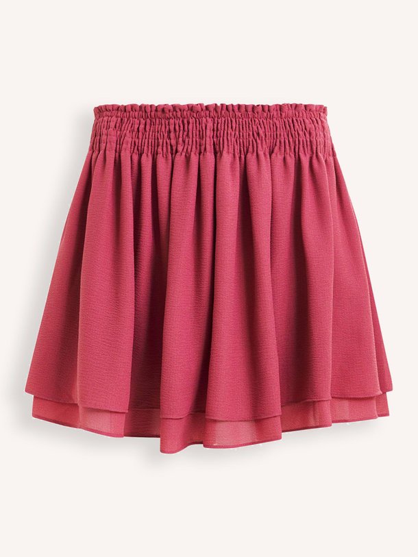 Ontdek de Ismile geweven rok van Essentiel Antwerp in de kleur roze bij Orangebag. Op werkdagen voor 21:45 besteld, morgen in huis.