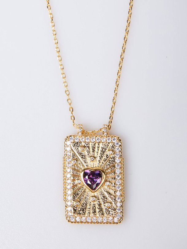 Ontdek de Heart Boheme vergulde ketting met hanger van Mya-Bay in de kleur goudkleur bij Orangebag. Op werkdagen voor 21:45 besteld, morgen in huis.