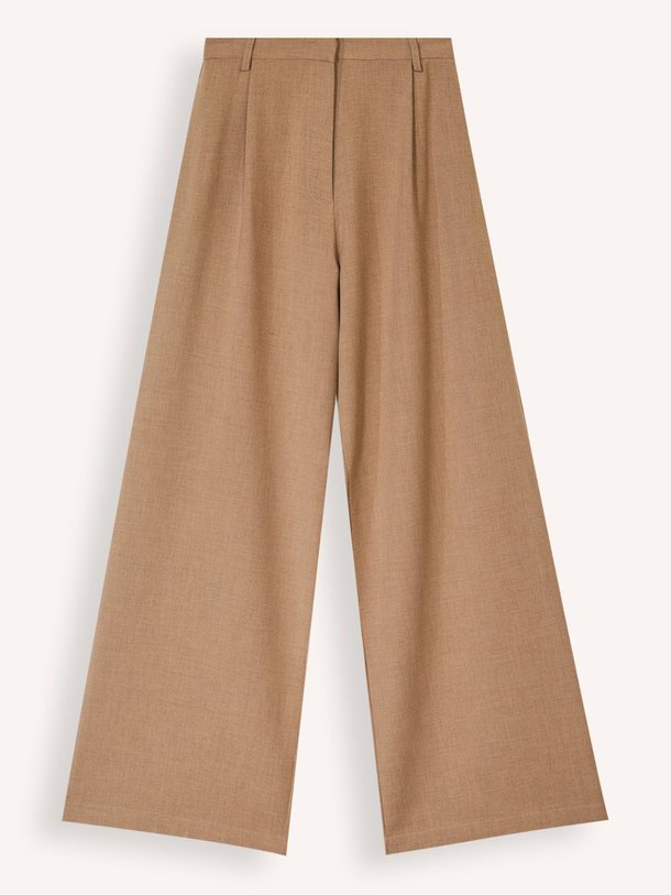 Ontdek de Provenco wolmix pantalon van Sessun in de kleur lichtbruin bij Orangebag. Op werkdagen voor 21:45 besteld, morgen in huis.