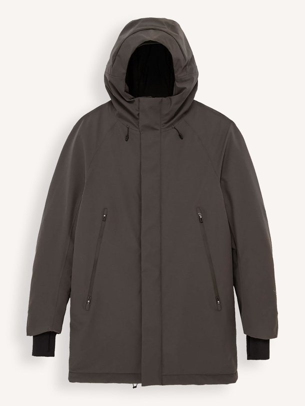 Ontdek de Qm555 geweven technische parka van Krakatau in de kleur donkergroen bij Orangebag. Op werkdagen voor 21:45 besteld, morgen in huis.