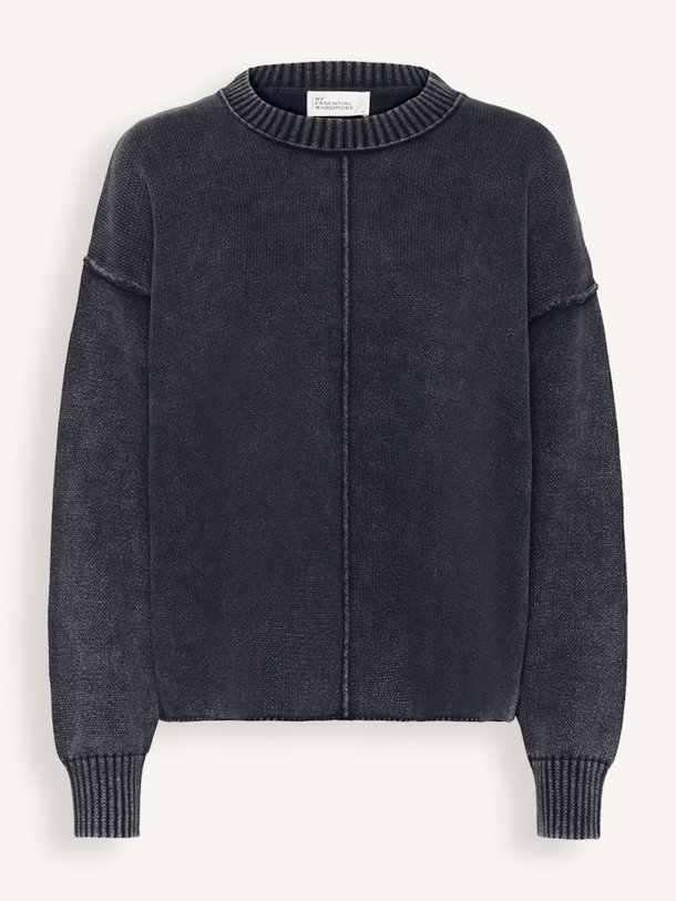 Ontdek de Ash katoenen trui van My Essential Wardrobe in de kleur antraciet bij Orangebag. Op werkdagen voor 21:45 besteld, morgen in huis.