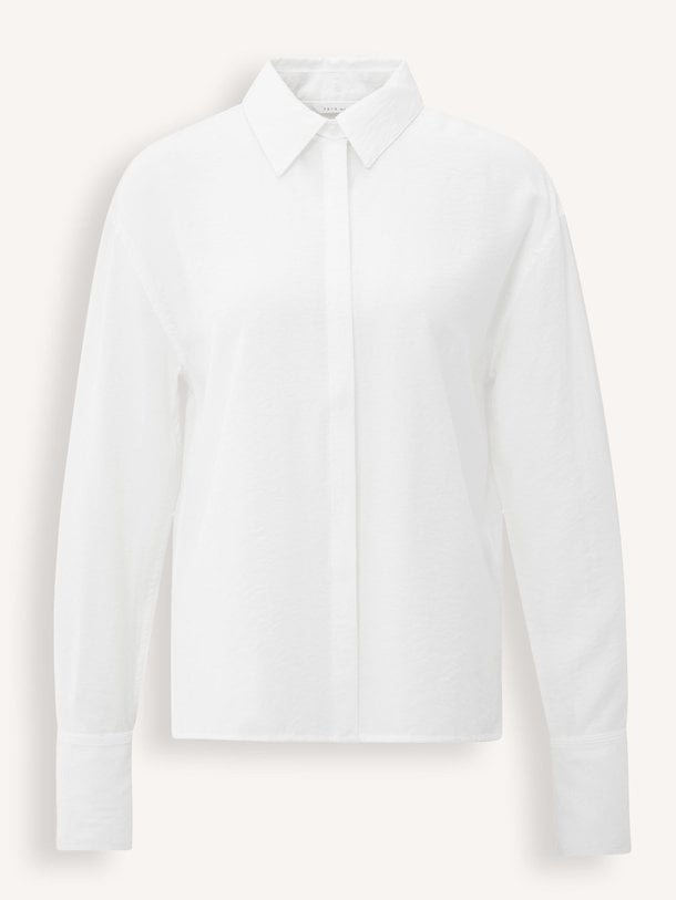 Ontdek de Viscosemix blouse van Yaya in de kleur wit bij Orangebag. Op werkdagen voor 21:45 besteld, morgen in huis.