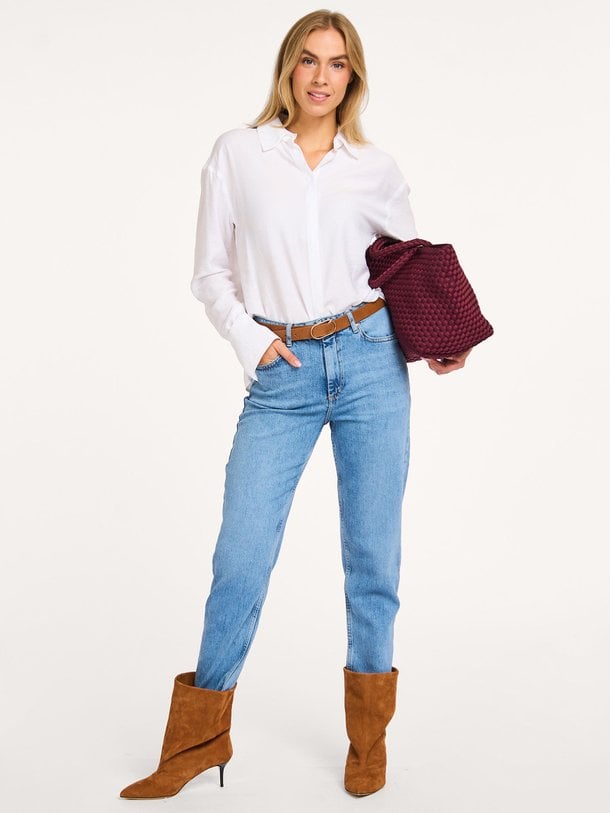 Ontdek de Viscosemix blouse van Yaya in de kleur wit bij Orangebag. Op werkdagen voor 21:45 besteld, morgen in huis.