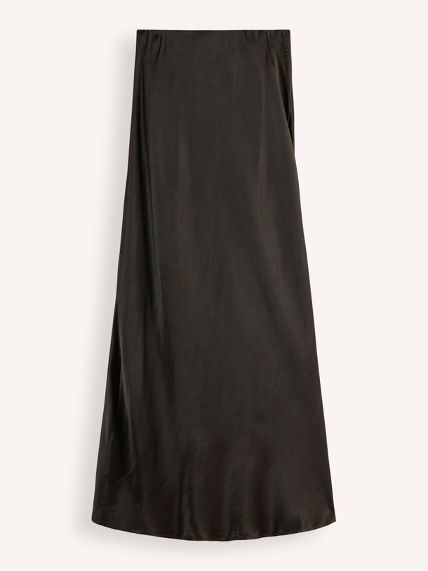 Ontdek de Estelle viscosemix glanzende rok van My Essential Wardrobe in de kleur donkergroen bij Orangebag. Op werkdagen voor 21:45 besteld, morgen in huis.