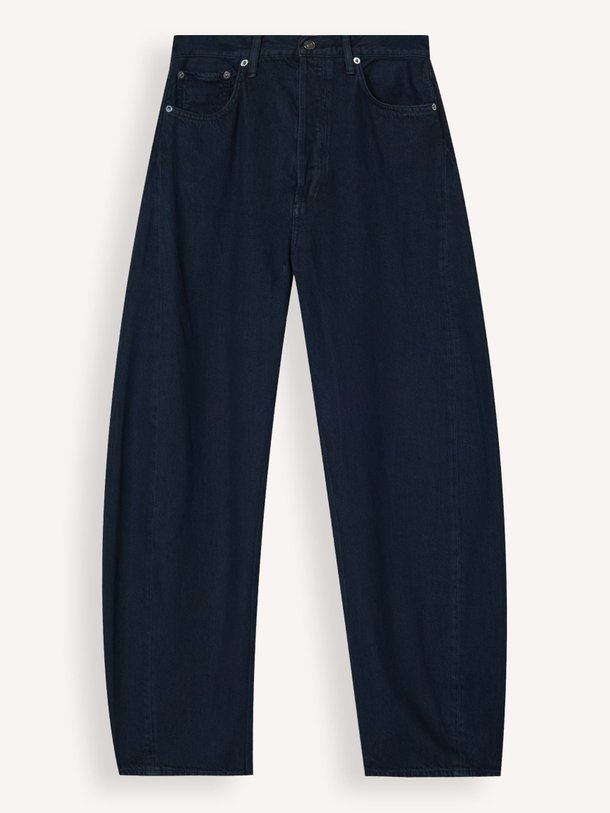Ontdek de Luna high waist barrel fit jeans van Agolde in de kleur donkerblauw bij Orangebag. Op werkdagen voor 21:45 besteld, morgen in huis.