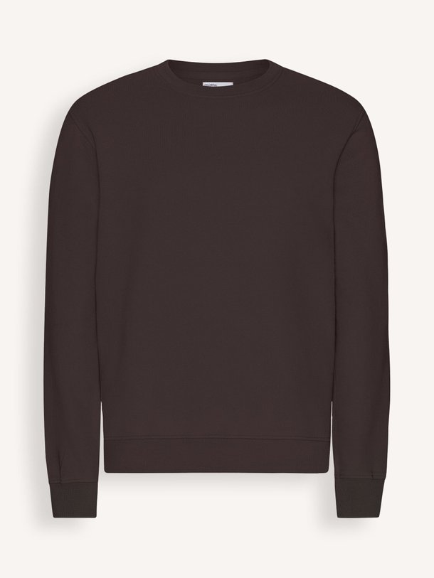 Colorful Standard Organic Cotton Sweater - Donkerbruin Ontdek de Organic cotton sweater van Colorful Standard in de kleur donkerbruin bij Orangebag. Op werkdagen voor 21:45 besteld, morgen in huis.