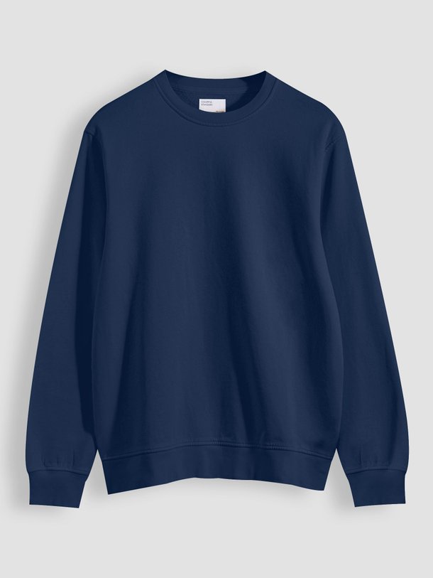 Ontdek de Organic cotton sweater van Colorful Standard in de kleur donkerblauw bij Orangebag. Op werkdagen voor 21:45 besteld, morgen in huis.