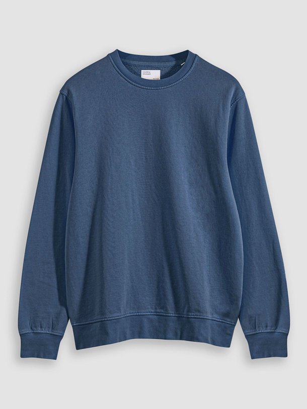 Ontdek de Organic cotton sweater van Colorful Standard in de kleur donkerblauw bij Orangebag. Op werkdagen voor 21:45 besteld, morgen in huis.