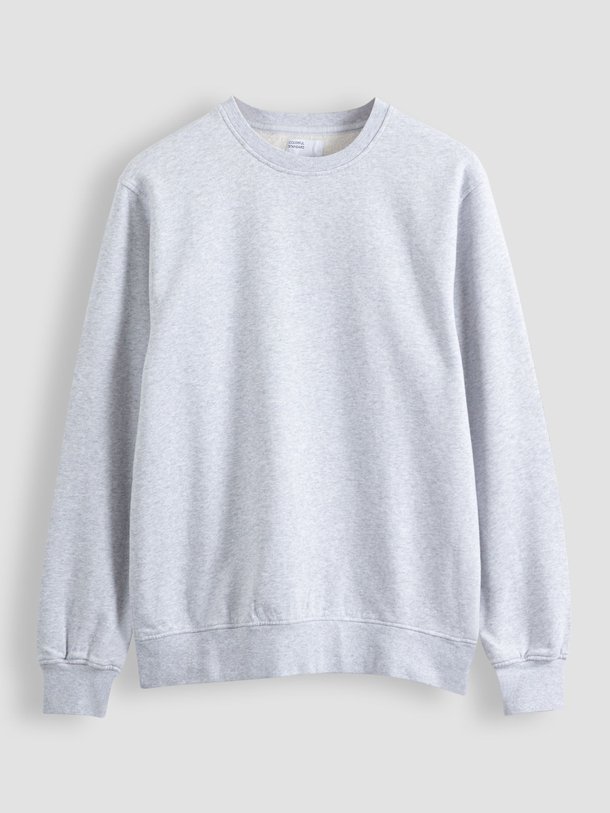 Ontdek de Organic cotton gemêleerde sweater van Colorful Standard in de kleur lichtgrijs bij Orangebag. Op werkdagen voor 21:45 besteld, morgen in huis.