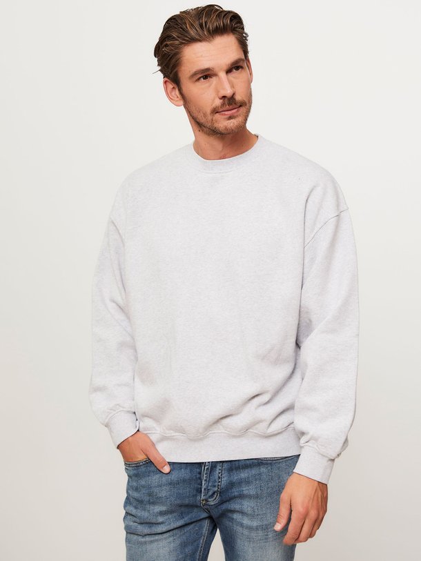 Ontdek de Organic cotton gemêleerde sweater van Colorful Standard in de kleur lichtgrijs bij Orangebag. Op werkdagen voor 21:45 besteld, morgen in huis.