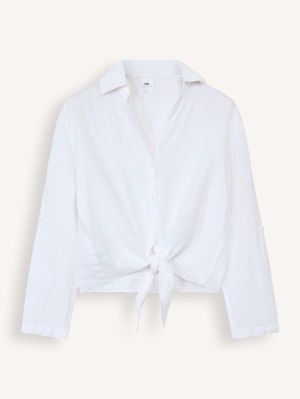 Ontdek de Pia linnen blouse van Lois in de kleur wit bij Orangebag. Op werkdagen voor 21:45 besteld, morgen in huis.