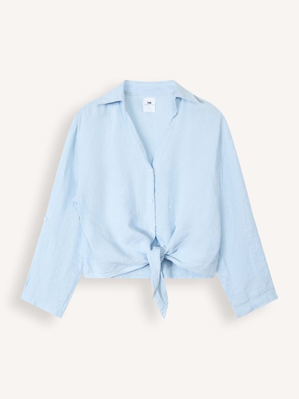 Ontdek de Pia linnen blouse van Lois in de kleur Lichtblauw bij Orangebag. Op werkdagen voor 21:45 besteld, morgen in huis.