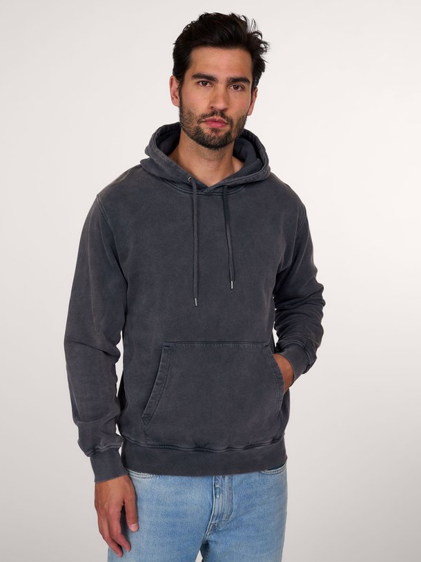 Ontdek de Organic cotton hoodie van Colorful Standard in de kleur donkergrijs bij Orangebag. Op werkdagen voor 21:45 besteld, morgen in huis.
