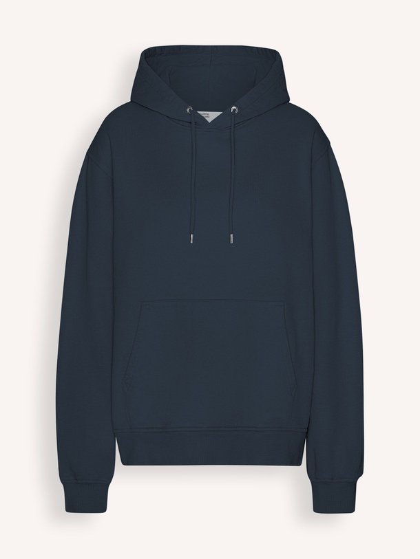 Ontdek de Organic cotton hoodie van Colorful Standard in de kleur donkerblauw bij Orangebag. Op werkdagen voor 21:45 besteld, morgen in huis.