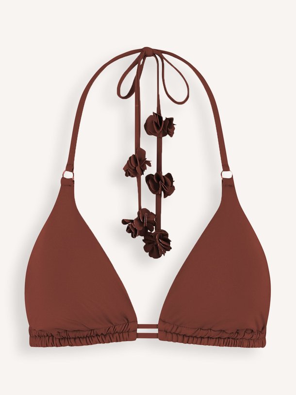 Ontdek de Henna voorgevormde bikinitop van Cyell in de kleur Bruin bij Orangebag. Op werkdagen voor 21:45 besteld, morgen in huis.