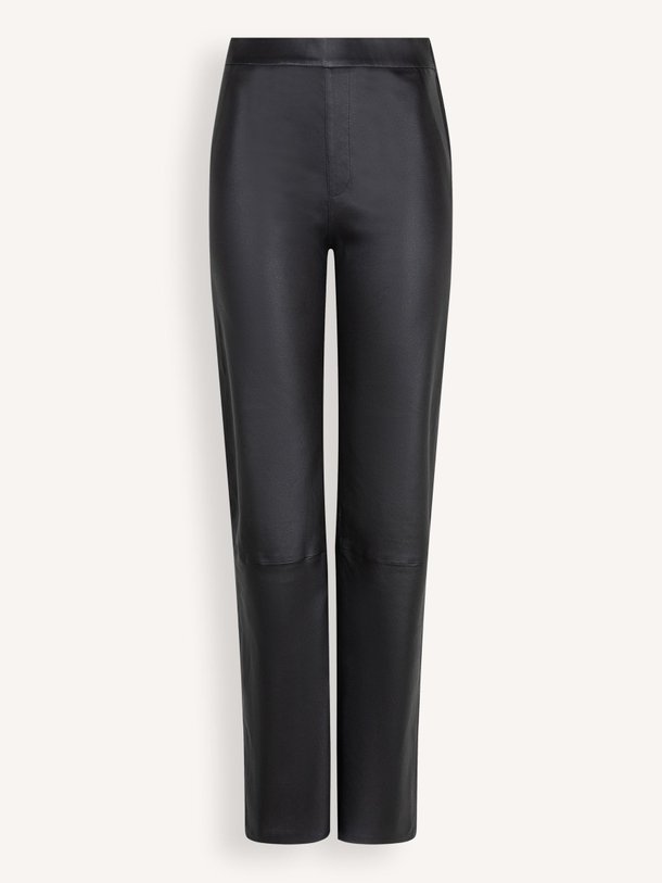Dante 6 Tate - Lederen Stretch Broek - Zwart Ontdek de Tate lederen stretch broek van Dante 6 in de kleur zwart bij Orangebag. Op werkdagen voor 21:45 besteld, morgen in huis.
