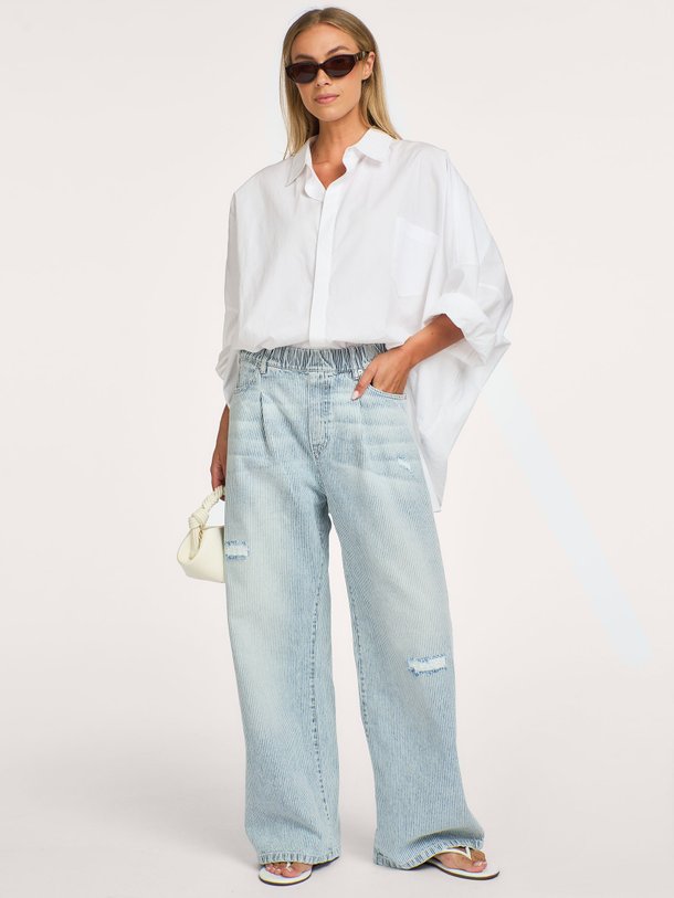 Ontdek de Atlanta Pants Washed Denim Striped van Sea Me Happy bij Orangebag. Op werkdagen voor 21:45 besteld, morgen in huis.
