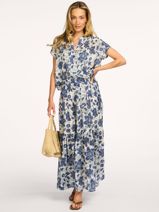 Lollys Laundry Sunsetll Maxi Skirt Ontdek de SunsetLL Maxi Skirt van Lollys Laundry bij Orangebag. Op werkdagen voor 21:45 besteld, morgen in huis.