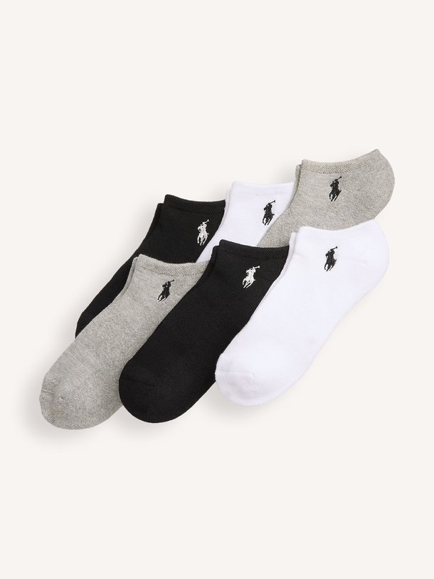 Ontdek de Katoenmix sokkken met logo van Ralph Lauren in de kleur Grijs bij Orangebag. Op werkdagen voor 21:45 besteld, morgen in huis.