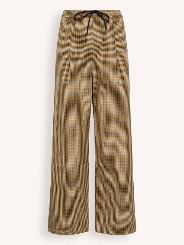 Ontdek de Chicca viscosemix geruite broek van Gestuz in de kleur Lichtbruin bij Orangebag. Op werkdagen voor 21:45 besteld, morgen in huis.