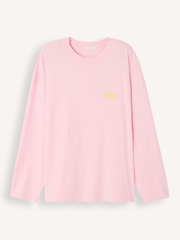 Ontdek de Gixy katoenen longsleeve van American Vintage in de kleur Roze bij Orangebag. Op werkdagen voor 21:45 besteld, morgen in huis.