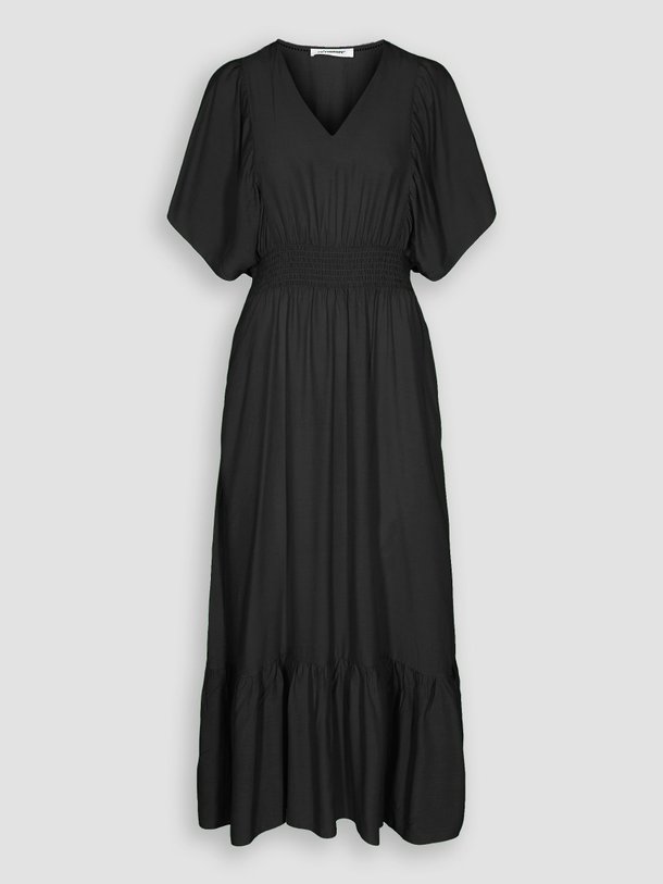 Ontdek de Samia viscosemix maxi jurk van Co'Couture in de kleur zwart bij Orangebag. Op werkdagen voor 21:45 besteld, morgen in huis.
