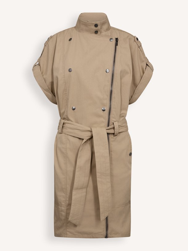 Ontdek de Kesha katoenmix jurk van Co'Couture in de kleur Beige bij Orangebag. Op werkdagen voor 21:45 besteld, morgen in huis.